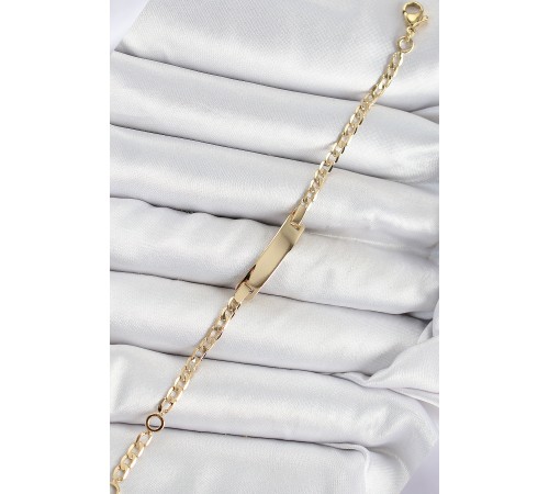 Pirinç Dikdörtgen Model Gold Renk Xuping Bebek Künyesi - TJ-BB7434 Pirinç Dikdörtgen Model Gold Renk Xuping Bebek Künyesi - TJ-BB7434