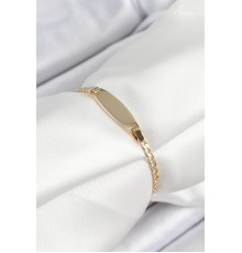 Pirinç Oval Model Gold Renk Xuping Bebek Künyesi - TJ-BB7435
