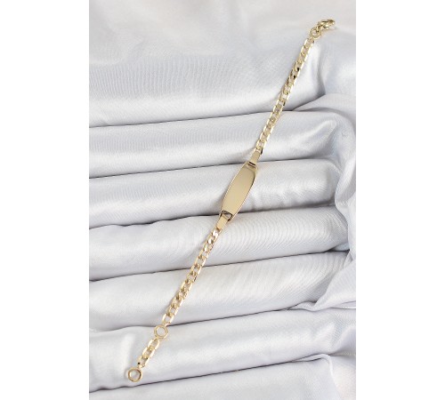 Pirinç Oval Model Gold Renk Xuping Bebek Künyesi - TJ-BB7435 Pirinç Oval Model Gold Renk Xuping Bebek Künyesi - TJ-BB7435