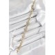 Xuping Pirinç Kalp ve Daire Model Gold Renk Kadın Bileklik - TJ-BB7480