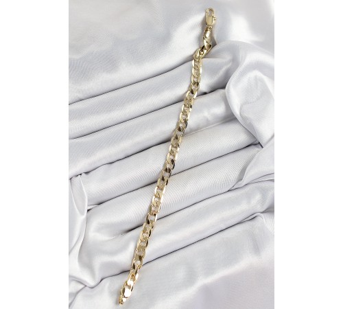 Xuping Pirinç Klasik Ezme Zincir Model Gold Renk Kadın Bileklik - TJ-BB7486