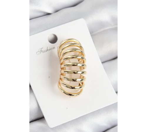 Pirinç Yay Model Gold Renk Sağ Kıkırdak Küpe - TJ-BKP10994 Pirinç Yay Model Gold Renk Sağ Kıkırdak Küpe - TJ-BKP10994