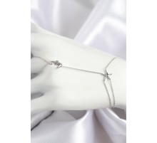 Pirinç Zirkon Taşlı Deniz Atı Ve Yıldız Model Gümüş Renk Şahmeran - TJ-SN712