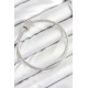 Pirinç Charm Zirkon Taşlı Yıldız Model Gümüş Renk Kadın Bileklik - TJ-BB7804
