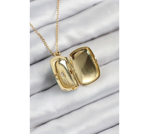 316L Çelik Zirkon Taşlı Açılabilr Kapaklı Kutup Yıldzı Model Gold Renk Kadın Kolye - TJ-BKO10517 316L Çelik Zirkon Taşlı Açılabilr Kapaklı Kutup Yıldzı Model Gold Renk Kadın Kolye - TJ-BKO10517
