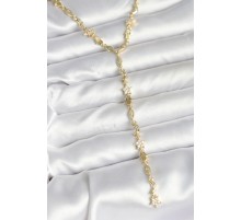 Pirinç Gold Renk Kadın Manifest Kolye - TJ-BKO10599