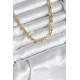 Pirinç Gold Renk 60 cm Zincir Kadın Kolye - TJ-BKO10600