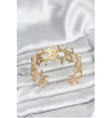 Pirinç Gold Renk Vintage Kadın Bileklik - TJ-BB8058