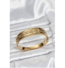 316L Çelik Gold Renk Vintage Model Kadın Kelepçe Bileklik - TJ-BB8071