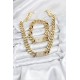 Xuping Gurmet Gold Renk Kolye ve Bileklik Seti - TJ-BKO10629