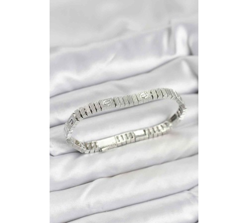 Gümüş Renk VIP Seri Bileklik - TJ-BB8077