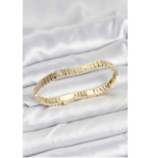 Gold Renk Vip Seri Bileklik - TJ-BB8078