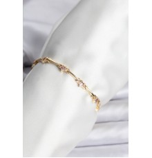 Yıldız Model Gold Renk Pirinç Bileklik - TJ-BB8081