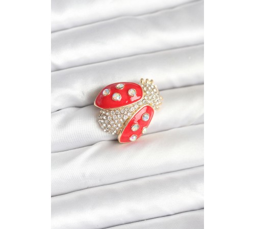 Uğur Böceği Model Broş - TJ-BR462