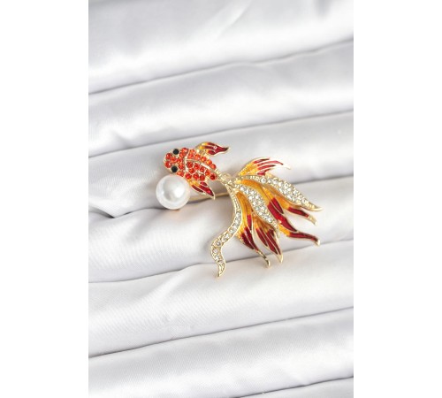 Japon Balığı Model Broş - TJ-BR468