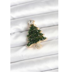 Çam Ağacı Model Yılbaşı Temalı Broş - TJ-BR476