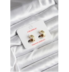 14K Gold Renk Kaplama CM Kadın Küpe - TJ-BKP11413