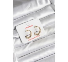 14K Gold Renk Kaplama CM Kadın Küpe - TJ-BKP11415