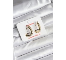 14K Gold Renk Kaplama CM Kadın Küpe - TJ-BKP11424