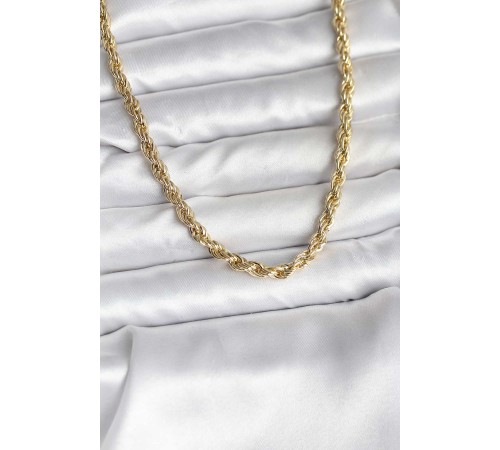 14K Gold Renk Kaplama Burgu Model CM Kadın Kolye - TJ-BKO10729