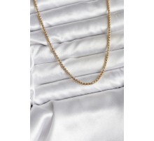 14K Gold Renk Kaplama Zincir Model CM Kadın Kolye - TJ-BKO10737