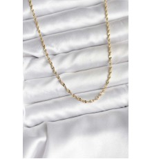 14K Gold Renk Kaplama Burgu Model CM Kadın Kolye - TJ-BKO10747