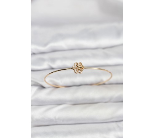 Lotus Model Gold Renk Bileklik - TJ-BB8141