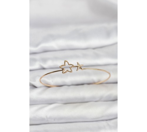 Yıldız Model Gold Renk Bileklik - TJ-BB8142