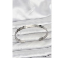 316L Çelik Gümüş Renk Ayetel Kürsi Yazılı Bileklik - TJ-BB8163