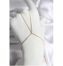 316L Çelik Gold Renk Ezme Zincir Model Kadın Şahmeran - TJ-SN730