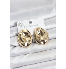 316L Çelik Gold Renk Vintage Model Kadın Küpe - TJ-BKP11580