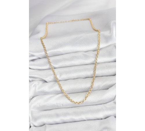 CM Gold Renk Pirinç Halkalı Model Kadın Kolye - TJ-BKO10914