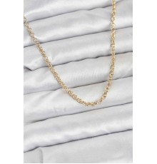 CM Gold Renk Pirinç Halkalı Model Kadın Kolye - TJ-BKO10914