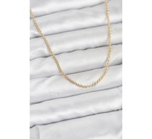 CM 14K Gold Renk Halka Model 60 cm Kadın Kolye - TJ-BKO10930