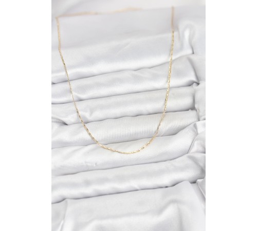 CM 14K Gold Renk Kesme Model 60 cm Kadın Kolye - TJ-BKO10931