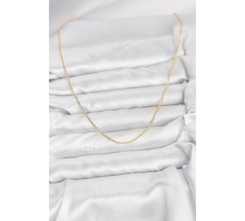 CM 14K Gold Renk Burgu Model 60 cm Kadın Kolye - TJ-BKO10932