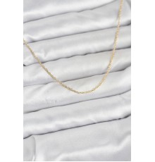 CM 14K Gold Renk Burgu Model 60 cm Kadın Kolye - TJ-BKO10932