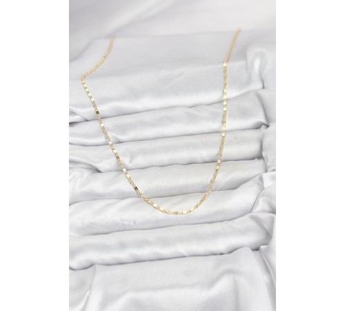 CM 14K Gold Renk Ezme Zincir Model 60 cm Kadın Kolye - TJ-BKO10933