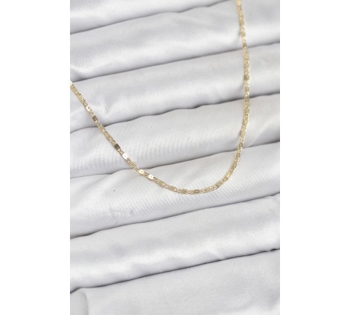 CM 14K Gold Renk Ezme Zincir Model 60 cm Kadın Kolye - TJ-BKO10933