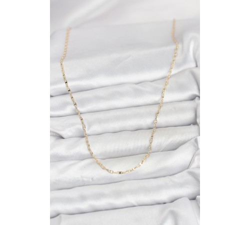 CM 14K Gold Renk Gemici Zincir Model 60 cm Kadın Kolye - TJ-BKO10936