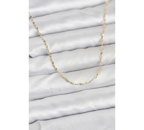 CM 14K Gold Renk Gemici Zincir Model 60 cm Kadın Kolye - TJ-BKO10936