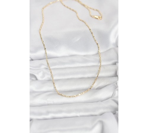 CM 14K Gold Renk Zincirli 60 cm Kadın Kolye - TJ-BKO10938