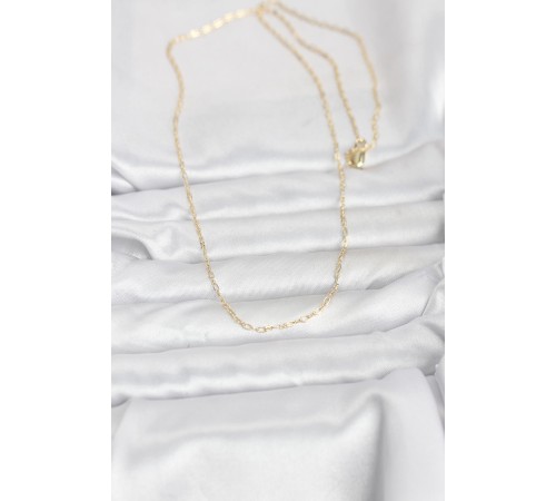 CM 14K Gold Renk 60 cm Zincirli Kadın Kolye - TJ-BKO10944