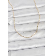 CM 14K Gold Renk Gemici Zincir Model 60 cm Kadın Kolye - TJ-BKO10947