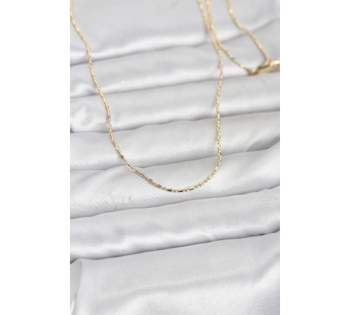 CM 14K Gold Renk Parçalı Topçuk Model 60 cm Kadın Kolye - TJ-BKO10948