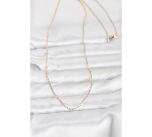 CM 14K Gold Renk 60 cm Zincirli Kadın Kolye - TJ-BKO10949