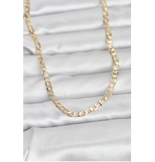 CM 14K Gold Renk Zincir Model 60 cm Kadın Kolye - TJ-BKO10969