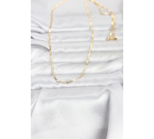 CM 14K Gold Renk Zincir Model 60 cm Kadın Kolye - TJ-BKO10970