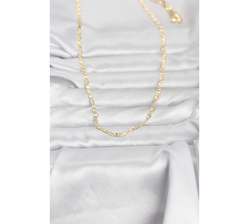 CM 14K Gold Renk Lazer Zincirli Model 60 cm Kadın Kolye - TJ-BKO10976