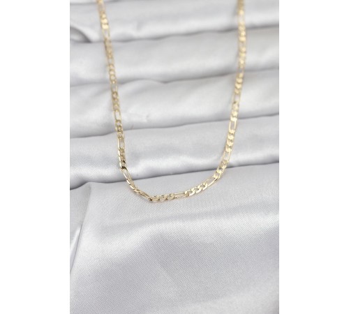 CM 14K Gold Renk İnce Kuşgözü Zincir Model 60 cm Kadın Kolye - TJ-BKO10978